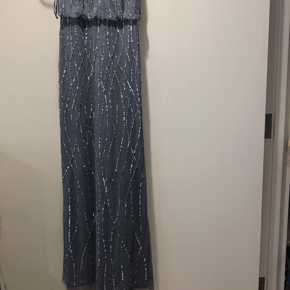 Floor length beaded dress. - Picture 2 of 7